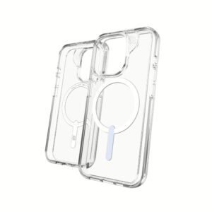 ZAGG รุ่น Crystal Palace Snap - เคส iPhone 15 Pro - สี Clear