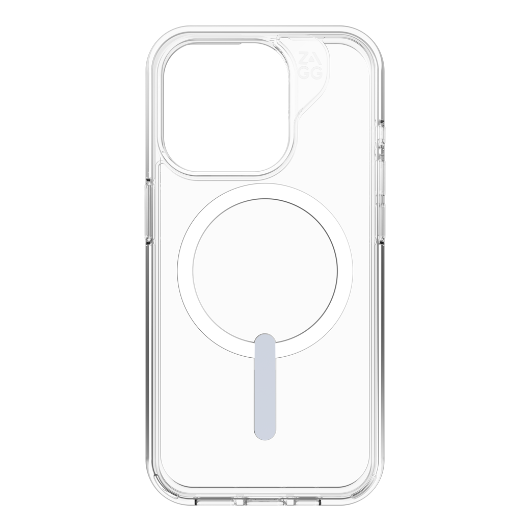 ZAGG รุ่น Crystal Palace Snap - เคส iPhone 15 Pro - สี Clear
