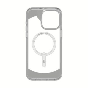ZAGG รุ่น Crystal Palace Snap - เคส iPhone 15 Pro Max - สี Clear