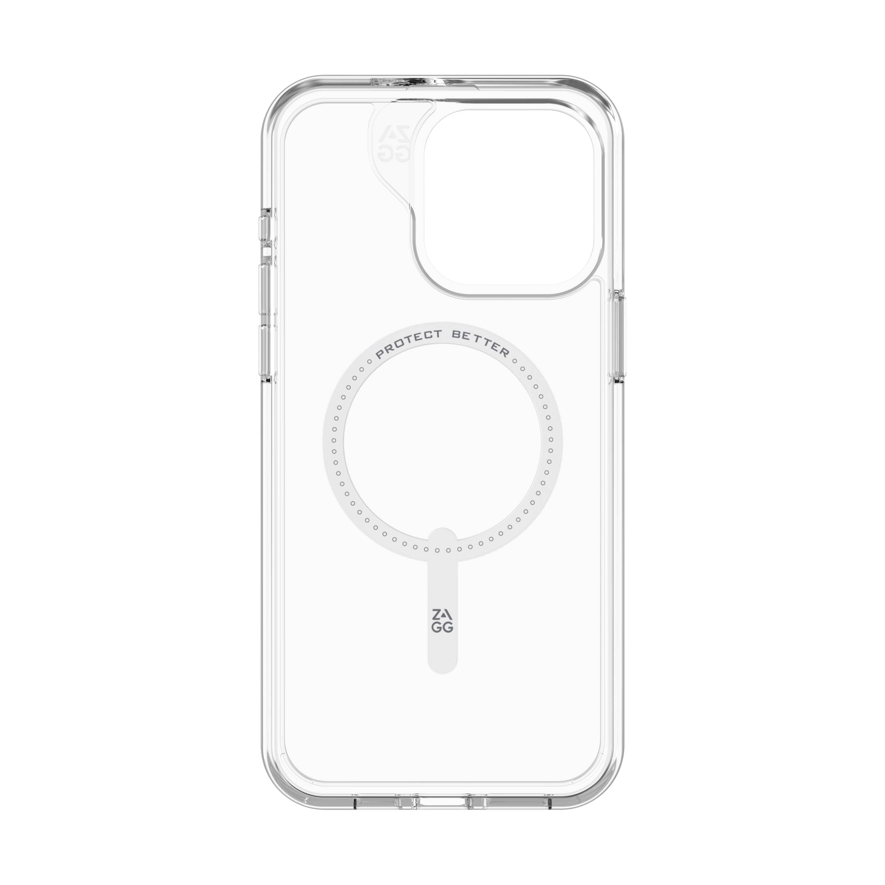 ZAGG รุ่น Crystal Palace Snap - เคส iPhone 15 Pro Max - สี Clear