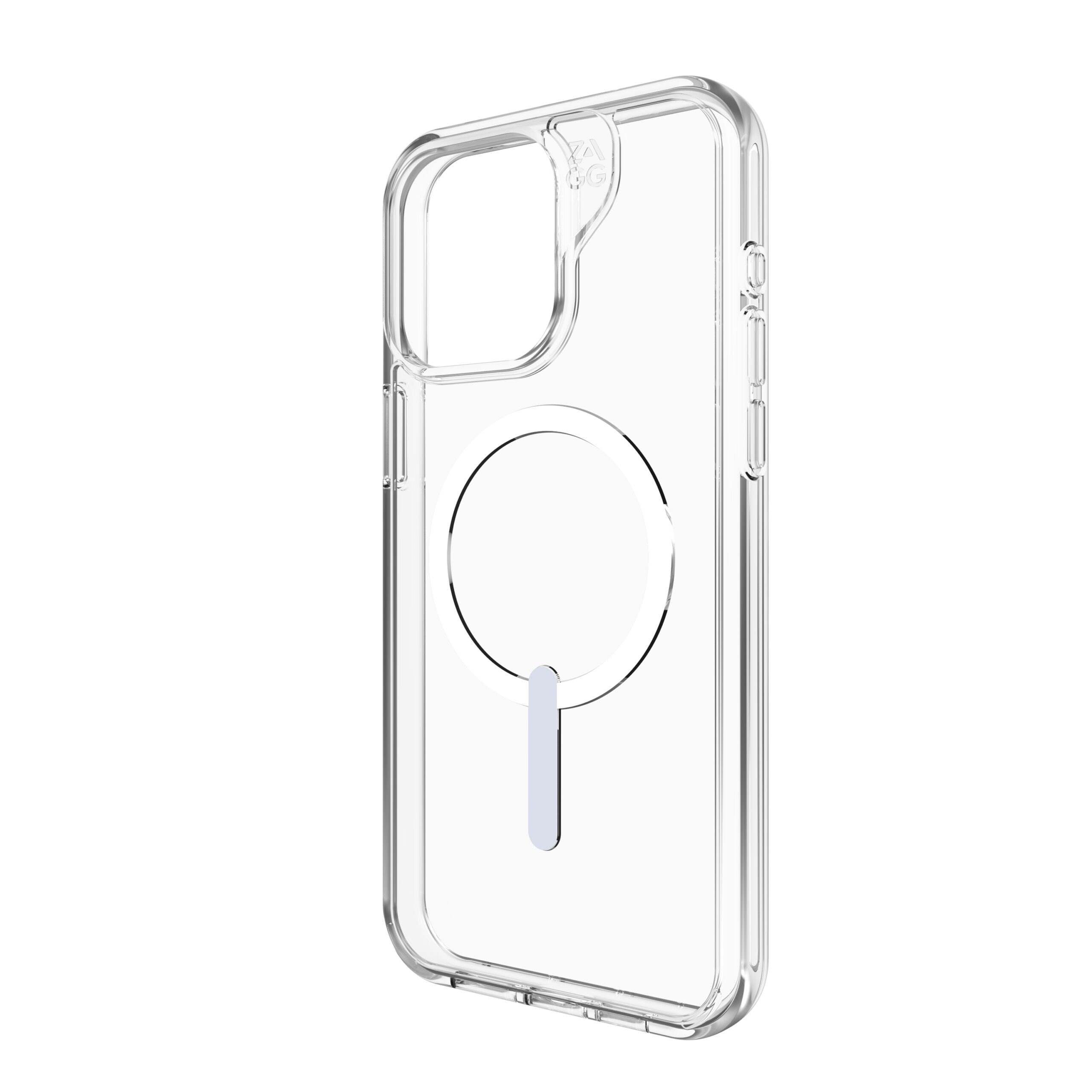 ZAGG รุ่น Crystal Palace Snap - เคส iPhone 15 Pro Max - สี Clear