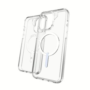 ZAGG รุ่น Crystal Palace Snap - เคส iPhone 15 Pro Max - สี Clear