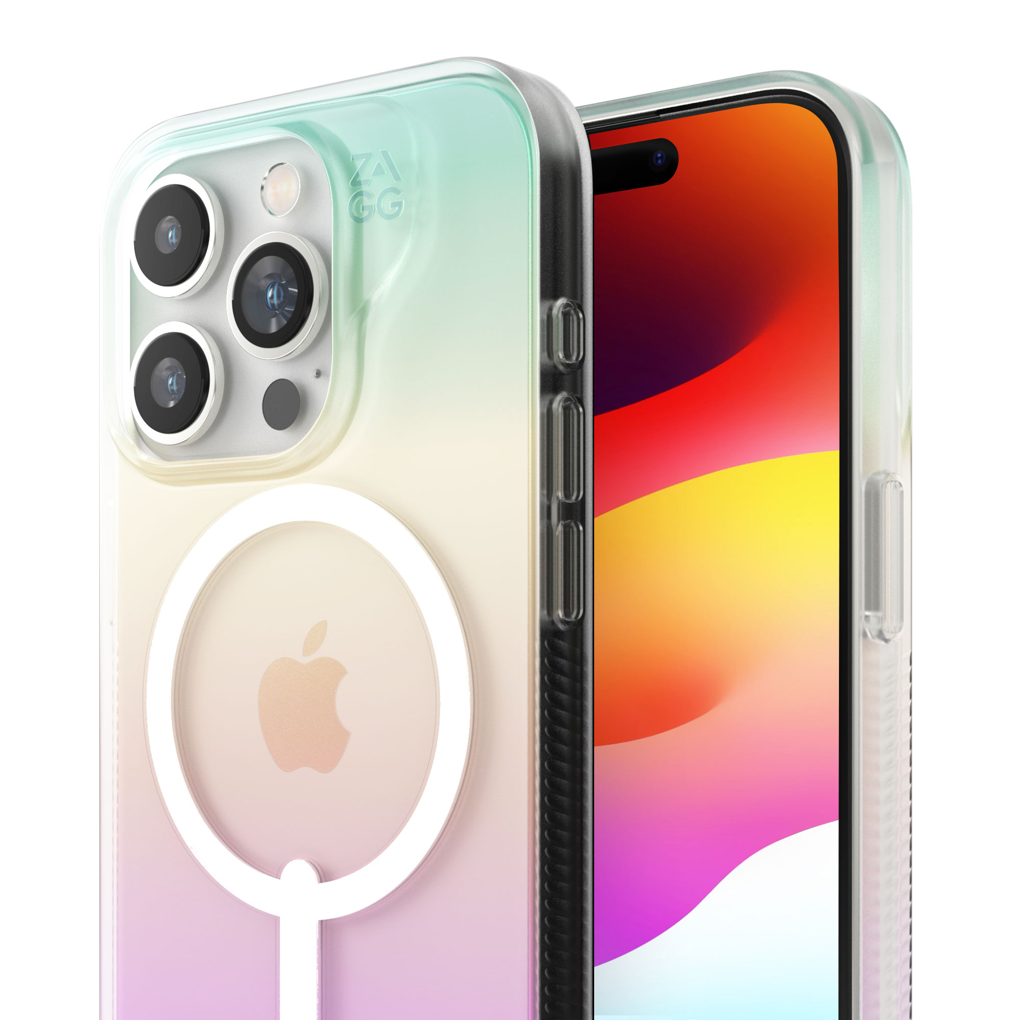 ZAGG รุ่น Milan Snap - เคส iPhone 15 Pro - สี Iridescent 11 ZAGG รุ่น Milan Snap - เคส iPhone 15 Pro - สี Iridescent