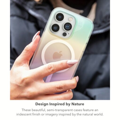 ZAGG รุ่น Milan Snap - เคส iPhone 15 Pro Max - สี Iridescent - Image 4