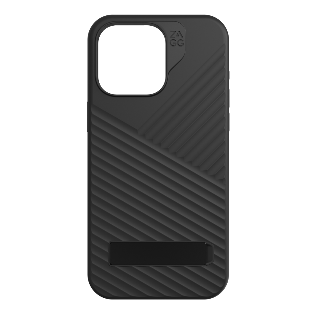 ZAGG รุ่น Denali Snap with Kick Stand - เคส iPhone 15 Pro Max - สี Black