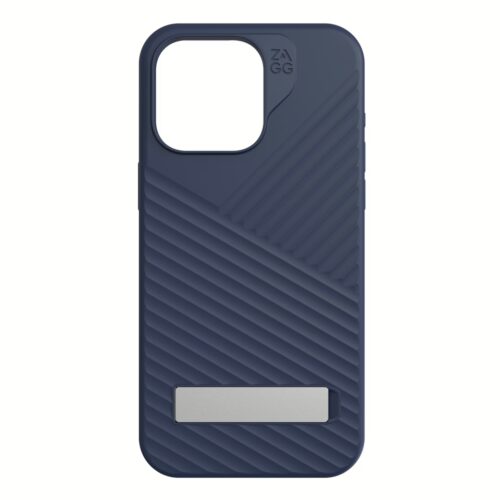 ZAGG รุ่น Denali Snap with Kick Stand - เคส iPhone 15 Pro Max - สี Navy - Image 7