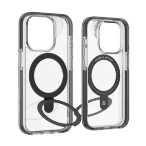 ZAGG รุ่น Santa Cruz Snap with Ring Stand - เคส iPhone 15 Pro - สี Clear/Black 12 ZAGG รุ่น Santa Cruz Snap with Ring Stand - เคส iPhone 15 Pro - สี Clear/Black