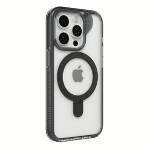 ZAGG รุ่น Santa Cruz Snap with Ring Stand - เคส iPhone 15 Pro - สี Clear/Black 8 ZAGG รุ่น Santa Cruz Snap with Ring Stand - เคส iPhone 15 Pro - สี Clear/Black