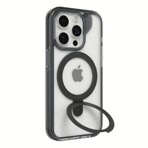 ZAGG รุ่น Santa Cruz Snap with Ring Stand - เคส iPhone 15 Pro - สี Clear/Black 9 ZAGG รุ่น Santa Cruz Snap with Ring Stand - เคส iPhone 15 Pro - สี Clear/Black