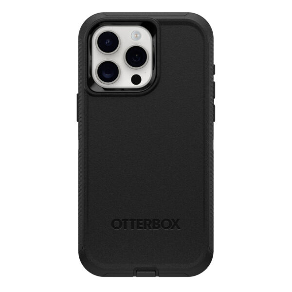 OtterBox รุ่น Defender - เคส iPhone 15 Pro Max - สี Black