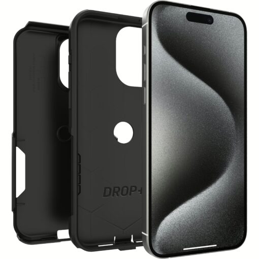 OtterBox รุ่น Commuter - เคส iPhone 15 Pro Max - สี Black - Image 3