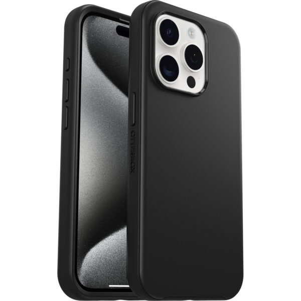 OtterBox รุ่น Symmetry - เคส iPhone 15 Pro - สี Black