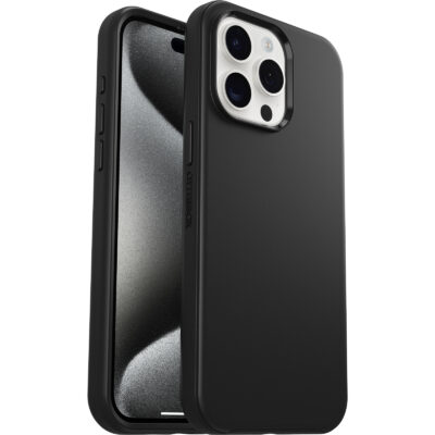 OtterBox รุ่น Symmetry - เคส iPhone 15 Pro Max - สี Black