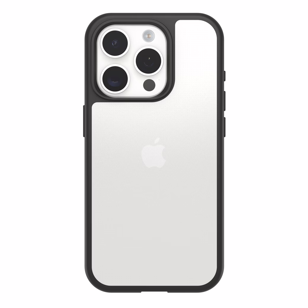 OtterBox รุ่น React - เคส iPhone 15 Pro - สี Black Crystal