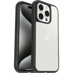 OtterBox รุ่น React - เคส iPhone 15 Pro - สี Black Crystal