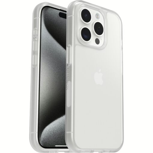 OtterBox รุ่น React - เคส iPhone 15 Pro - สี Clear - Image 2
