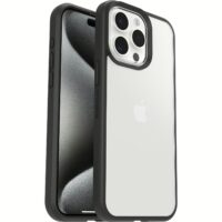 OtterBox รุ่น React - เคส iPhone 15 Pro Max - สี Black Crystal