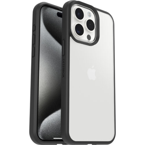 OtterBox รุ่น React - เคส iPhone 15 Pro Max - สี Black Crystal