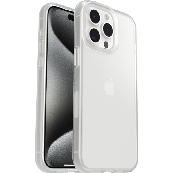 OtterBox รุ่น React - เคส iPhone 15 Pro Max - สี Clear