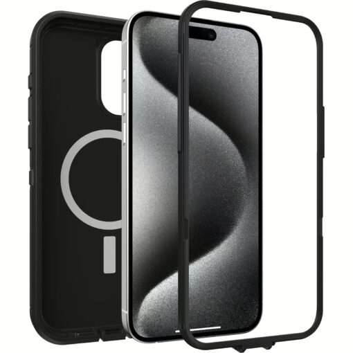 OtterBox รุ่น Defender XT - เคส iPhone 15 Pro Max - สี Black - Image 3