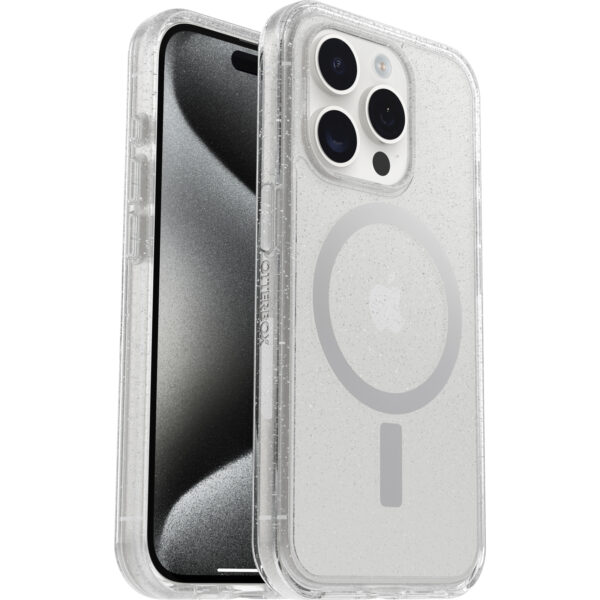 OtterBox รุ่น Symmetry Clear MagSafe - เคส iPhone 15 Pro - สี Stardust 17 OtterBox รุ่น Symmetry Clear MagSafe - เคส iPhone 15 Pro - สี Stardust