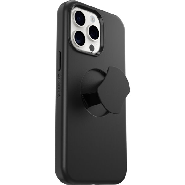 OtterBox รุ่น Ottergrip Symmetry - เคส iPhone 15 Pro Max - สี Black