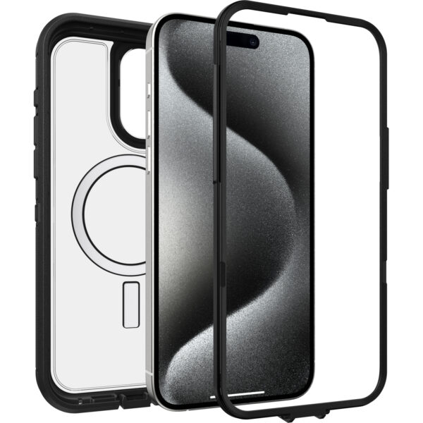 OtterBox รุ่น Defender XT Clear - เคส iPhone 15 Pro Max - สี Dark Side 3 OtterBox รุ่น Defender XT Clear - เคส iPhone 15 Pro Max - สี Dark Side
