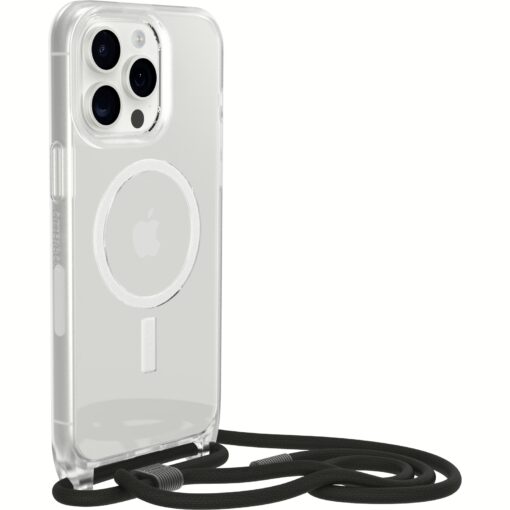 OtterBox รุ่น React Necklace MagSafe - เคส iPhone 15 Pro Max - สี Clear - Image 2