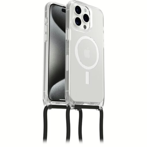 OtterBox รุ่น React Necklace MagSafe - เคส iPhone 15 Pro Max - สี Clear - Image 4