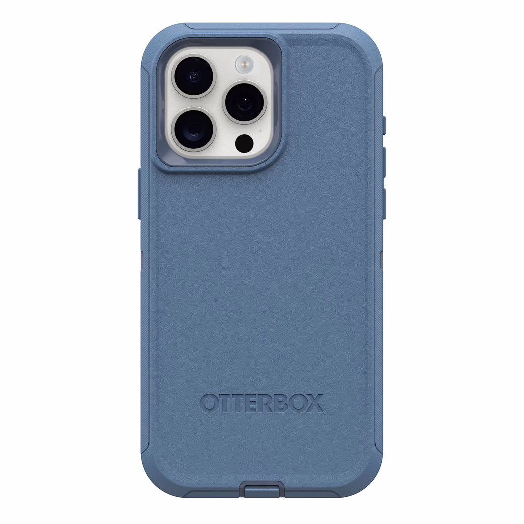 OtterBox รุ่น Defender - เคส iPhone 15 Pro Max - Baby Blue Jeans