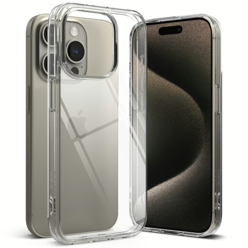 Ringke รุ่น Fusion - เคส iPhone 15 Pro Max - สี Clear - Image 3