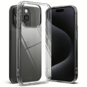 Ringke รุ่น Fusion - เคส iPhone 15 Pro Max - สี Clear