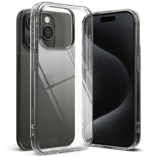 Ringke รุ่น Fusion - เคส iPhone 15 Pro Max - สี Clear - Image 4