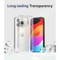 Ringke รุ่น Fusion - เคส iPhone 15 Pro Max - สี Clear