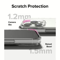 Ringke รุ่น Fusion - เคส iPhone 15 Pro Max - สี Clear