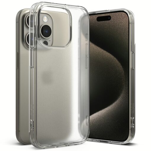 Ringke รุ่น Fusion - เคส iPhone 15 Pro Max - สี Matte Clear - Image 3