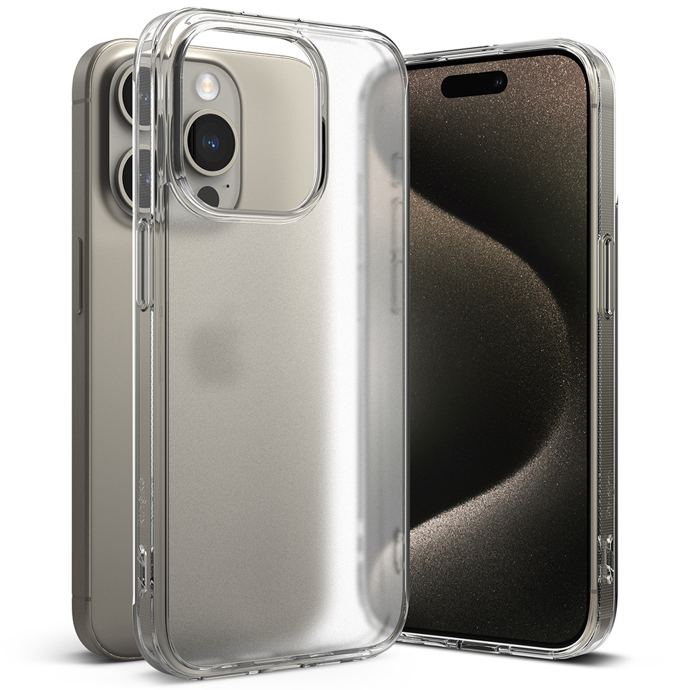 Ringke รุ่น Fusion - เคส iPhone 15 Pro Max - สี Matte Clear
