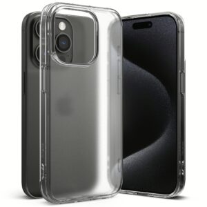 Ringke รุ่น Fusion - เคส iPhone 15 Pro Max - สี Matte Clear