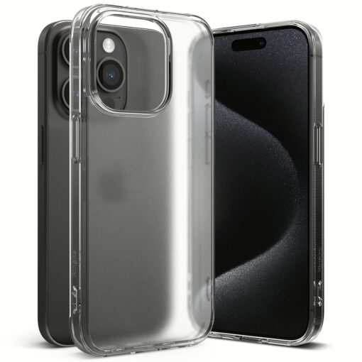 Ringke รุ่น Fusion - เคส iPhone 15 Pro Max - สี Matte Clear - Image 4