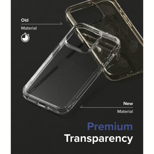 Ringke รุ่น Fusion - เคส iPhone 15 Pro Max - สี Matte Clear - Image 8