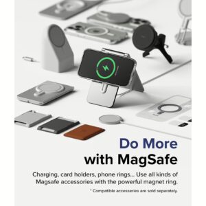 Ringke รุ่น Fusion Magnetic - เคส iPhone 15 Pro Max - สี Matte Clear