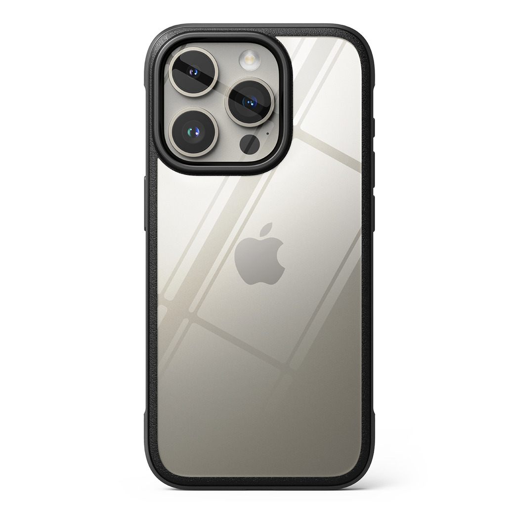 Ringke รุ่น Fusion Bold - เคส iPhone 15 Pro - สี Black