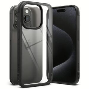 Ringke รุ่น Fusion Bold - เคส iPhone 15 Pro Max - สี Black