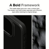 Ringke รุ่น Fusion Bold - เคส iPhone 15 Pro Max - สี Black