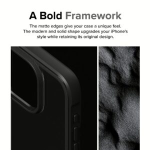 Ringke รุ่น Fusion Bold - เคส iPhone 15 Pro Max - สี Black