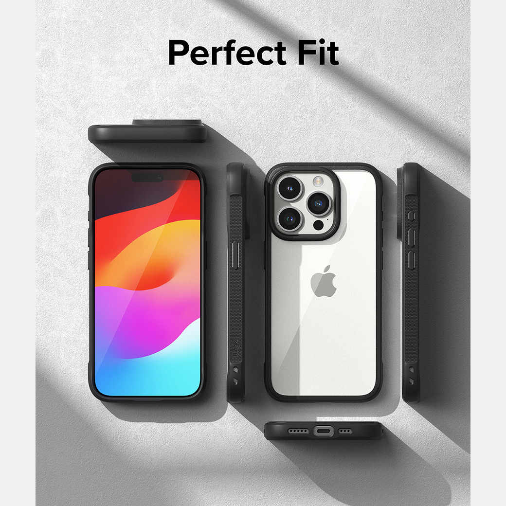 Ringke รุ่น Fusion Bold - เคส iPhone 15 Pro Max - สี Black 28 Ringke รุ่น Fusion Bold - เคส iPhone 15 Pro Max - สี Black