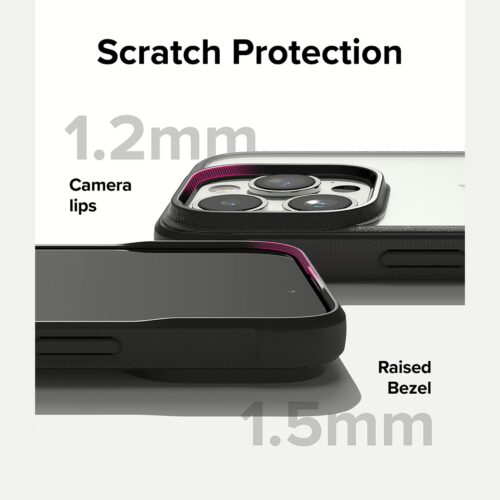 Ringke รุ่น Fusion Bold - เคส iPhone 15 Pro Max - สี Black - Image 10