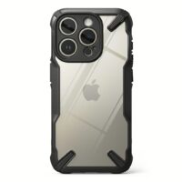 Ringke รุ่น Fusion X - เคส iPhone 15 Pro Max - สี Black