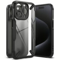 Ringke รุ่น Fusion X - เคส iPhone 15 Pro Max - สี Black
