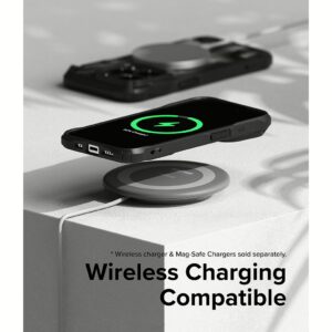 Ringke รุ่น Fusion X - เคส iPhone 15 Pro Max - สี Camo Black